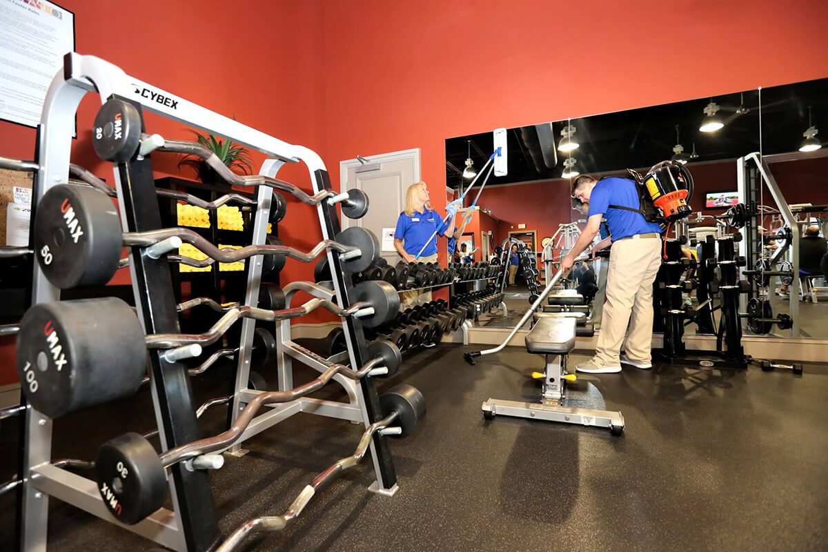 gym commercial cleaning