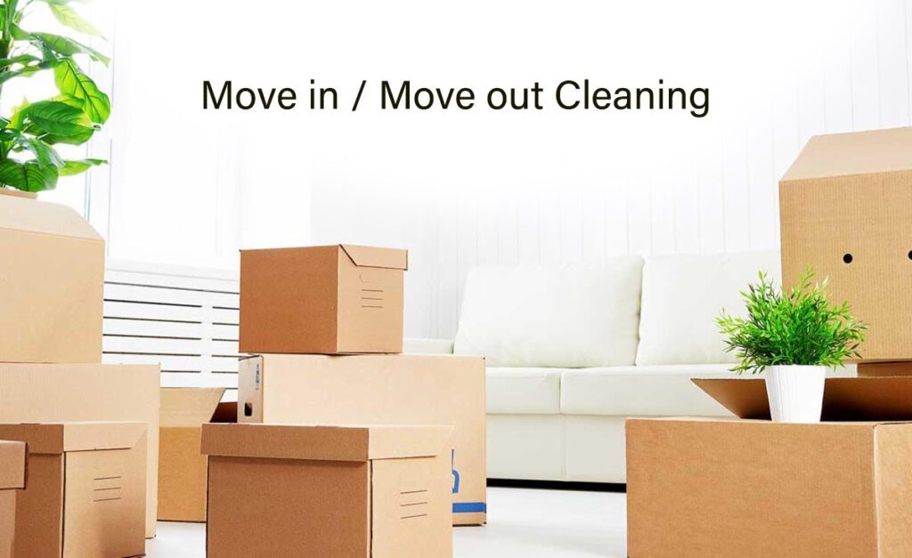 Move in and move out cleaning services