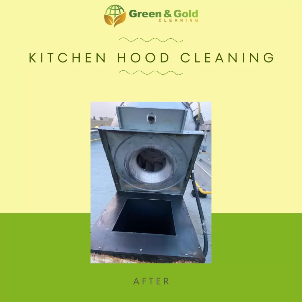 Professional kitchen hood cleaning